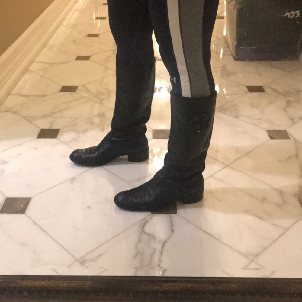 Tory Burch leather boots - Picture 6 of 8